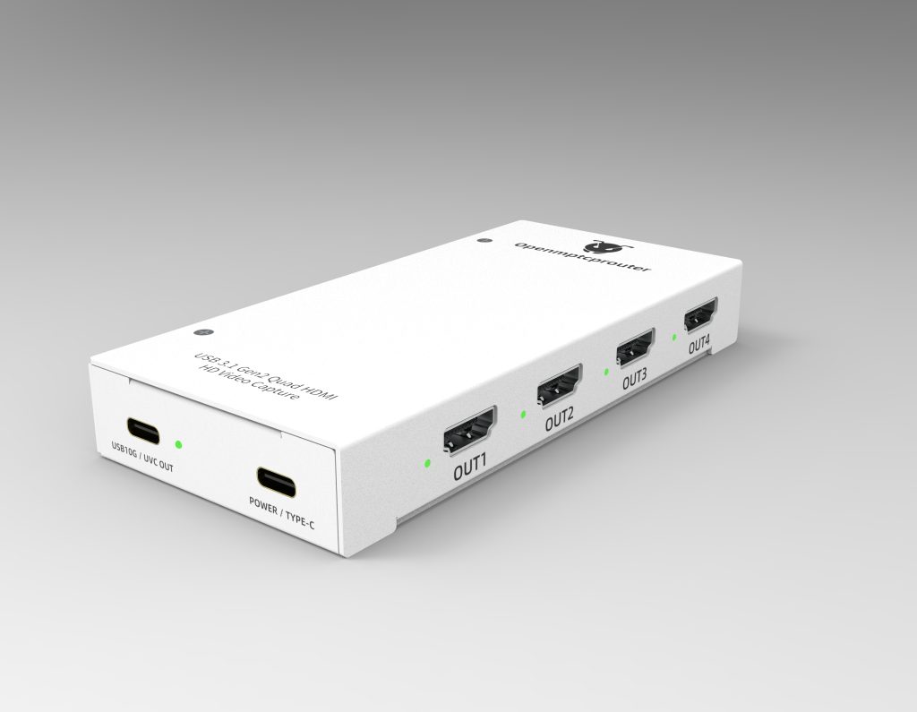 4路HDMI USB 1080P YUV422采集卡